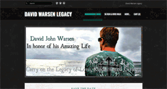 Desktop Screenshot of davidwarsenlegacy.com